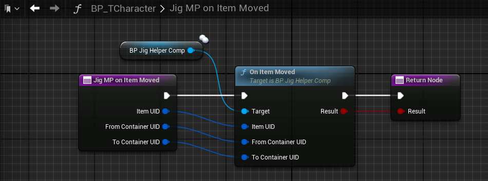 On Item Moved forwarded to the helper component